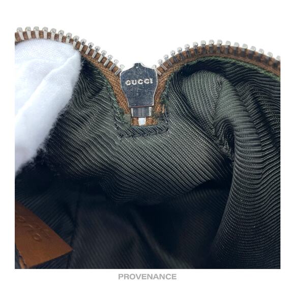 🔴 Gucci Cosmetic Pouch - Blue GG Canvas - Picture 10 of 12